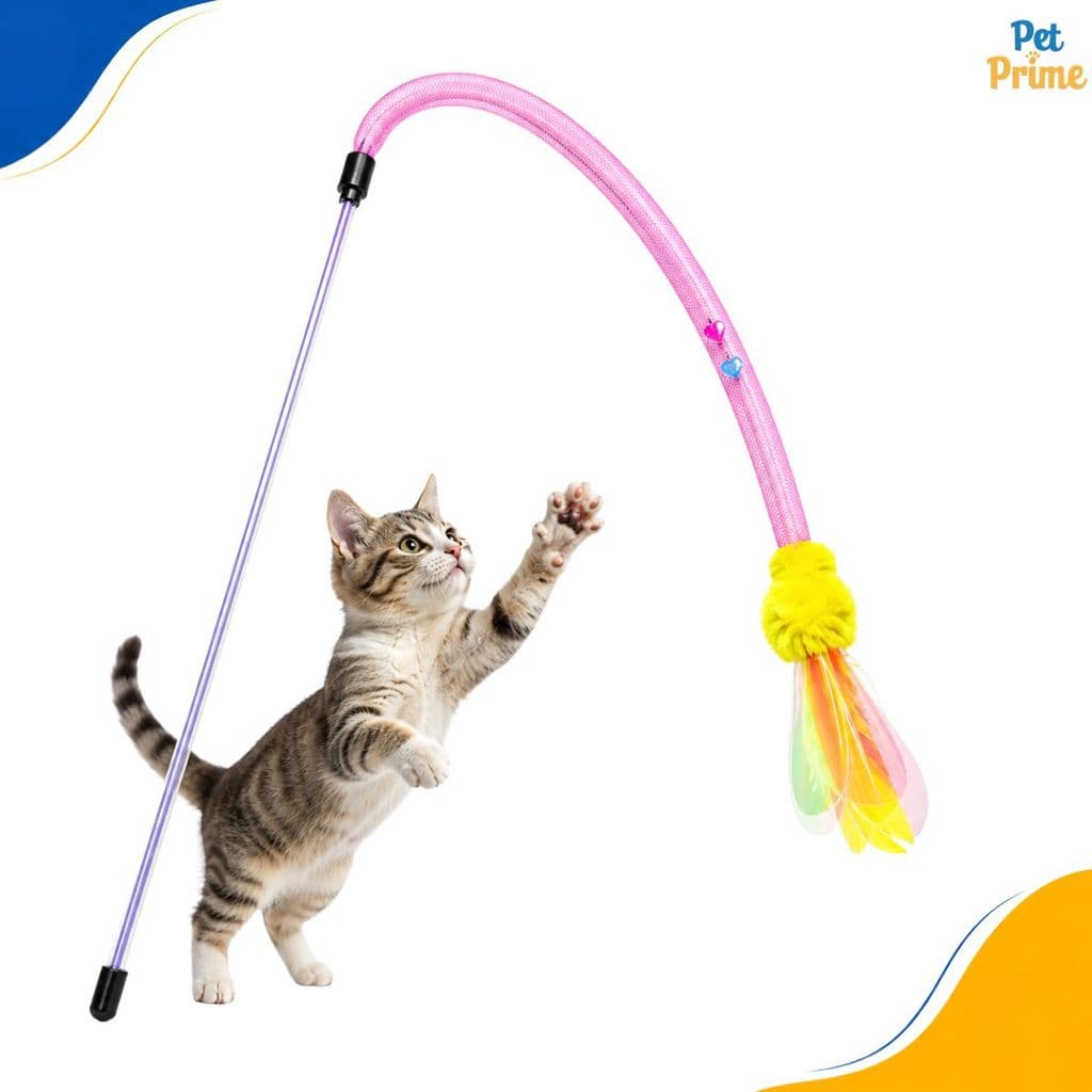 Brinquedo Varinha para Gatos Savana Pet – 5 Variações