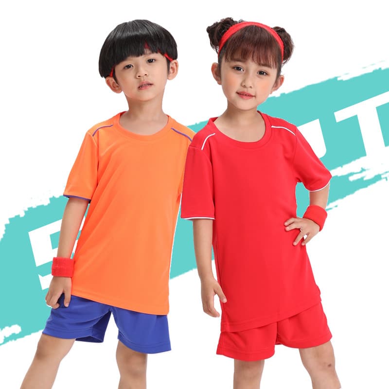 Meninos meninas crianças camisetas verão médio grande roupas infantis esportes topos de secagem rápida respirável de man