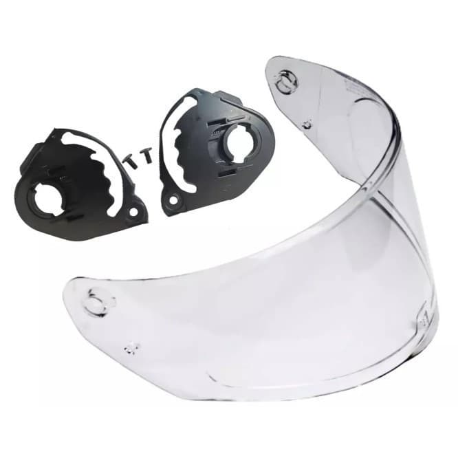 [Novo Modelo 2026] Kit de Reparo para Suporte de Viseira de Capacete LS2 FF320/FF353 POLYVISOR + VISEIRA L7VQ
