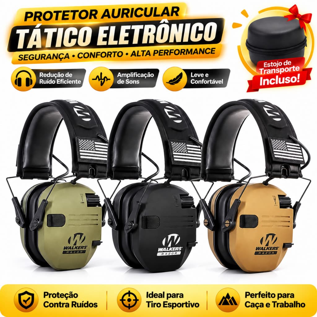 Fone De Ouvido De Tiro Eletrônico Versão Montada No Capacete De Caça E Redução De Ruído Proteção Tática Da Auditiva Do