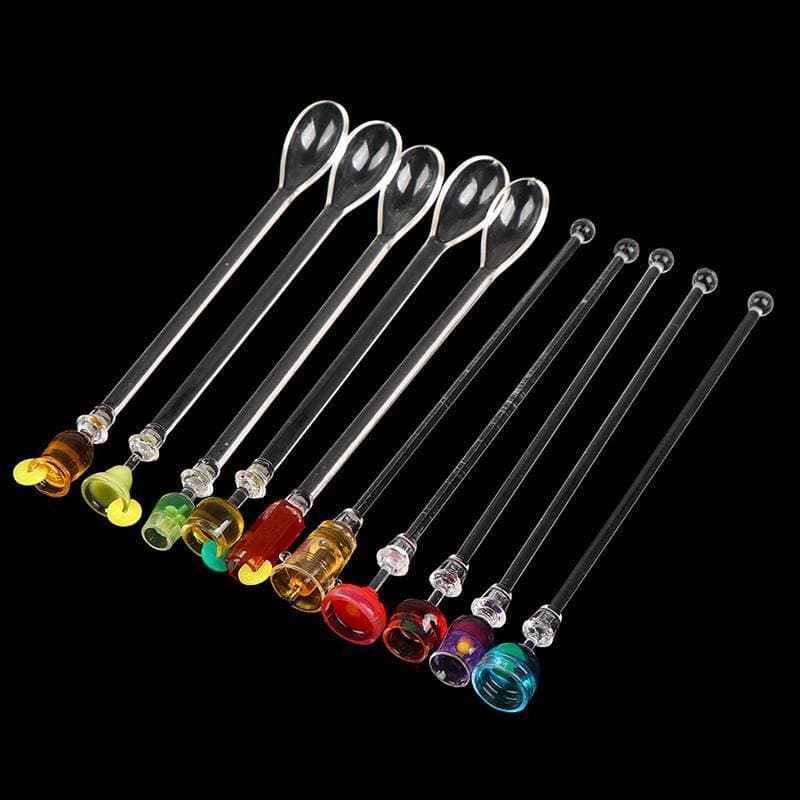 Cotail Agitador Bebida Mistura Sti Set Acrílico Mixer Bar Suprimentos Swizzle