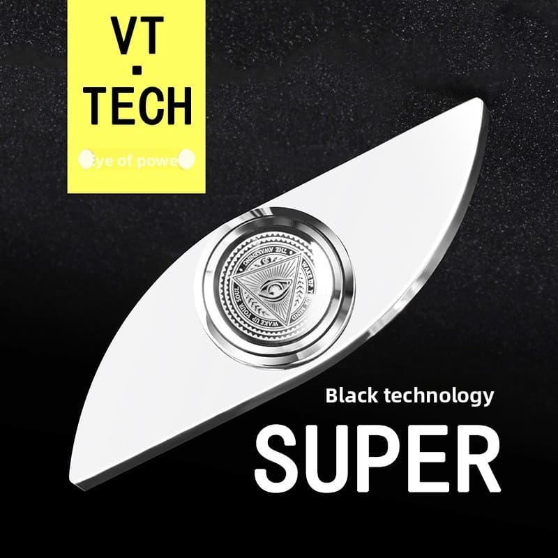 Novo olho poderoso de aço inoxidável Fidget Spinner visão completa forma olho adulto Desktop dedo jogar brinquedo de des