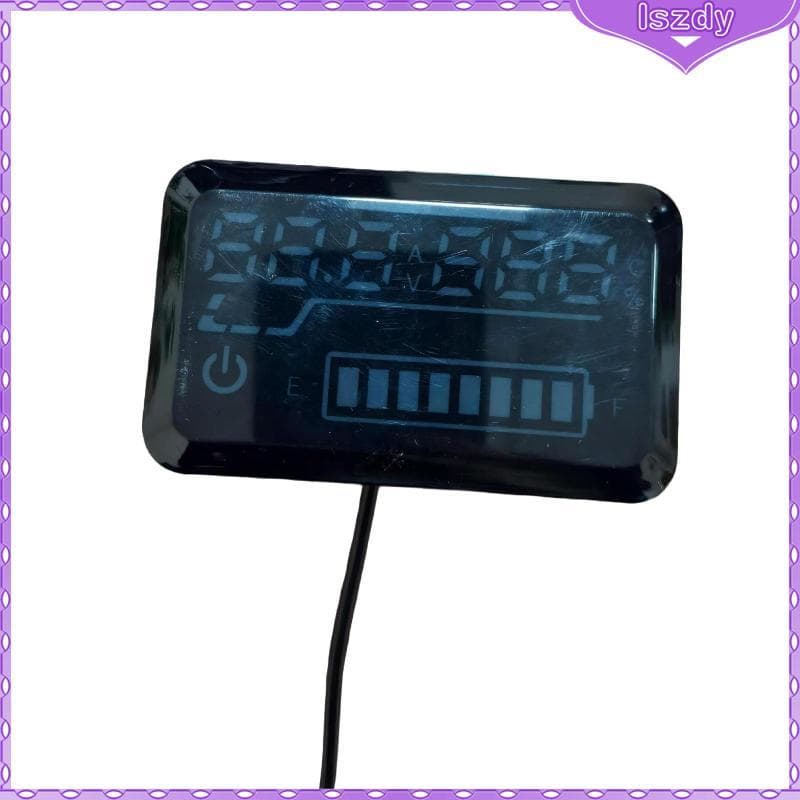 [Lszdy] Kit De Motor Elétrico Medidor De Energia Com Fio Tela Numérica Display De Armazenamento De Plástico Para Scooter