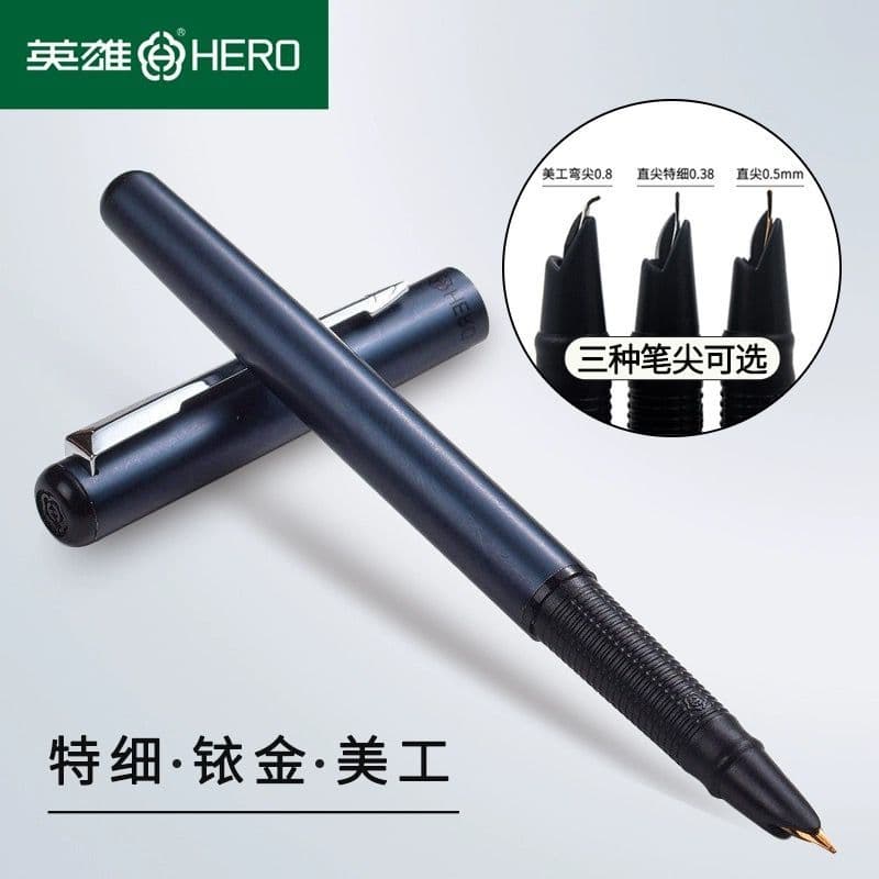 [Hero] 266 Caneta-tinteiro completa à moda antiga Pinch Coragem Caneta-tinteiro absorvente de tinta Caneta-tinteiro Extr