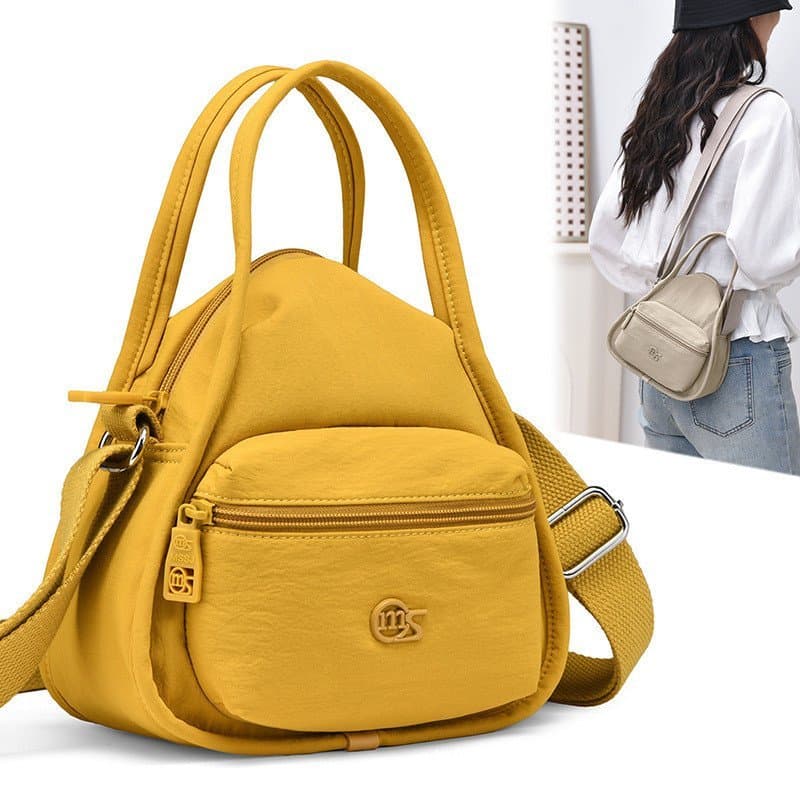 Nova bolsa feminina de nylon resistente à água, versátil e de grande capacidade, para uso diário, como bolsa de mão, de