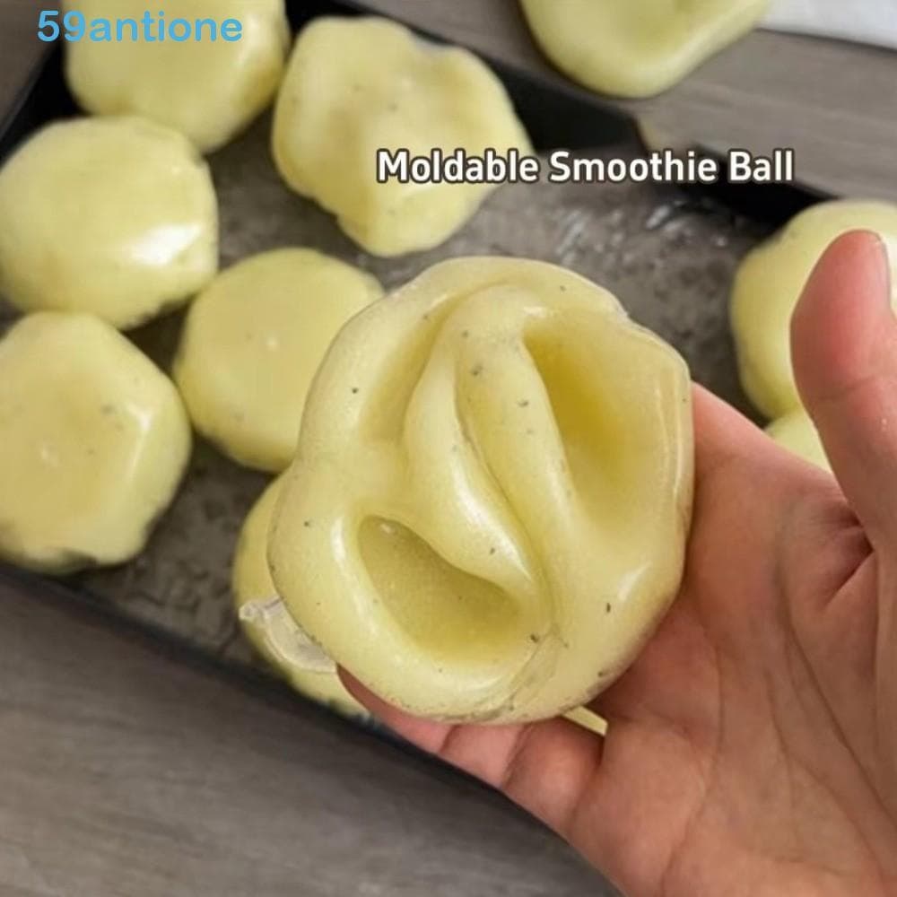 Brinquedo De Apertar Batata , Bola Mole Realista De Purê De Com Som Enrugado , Sensorial De Simulação