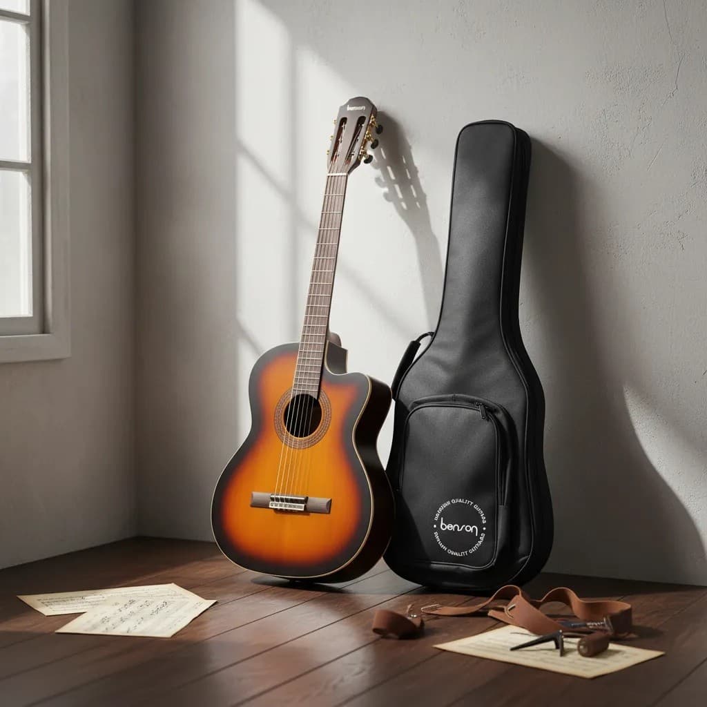 Violão Eletroacustico Benson Exodus EXC900CE Sunburst c/ bag