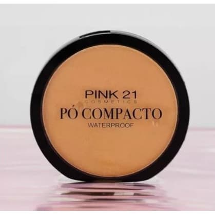 Pó Compacto a prova D´agua - Pink 21