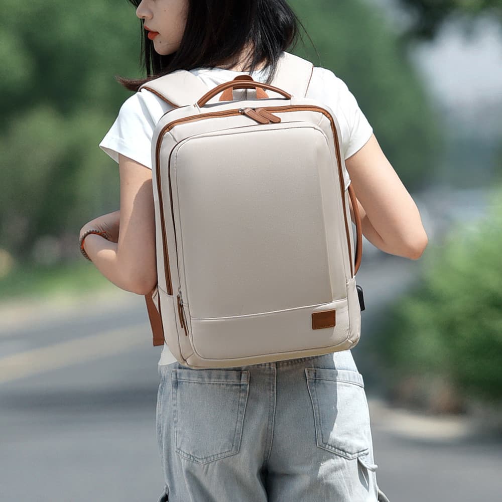 Mochila executiva, grande capacidade, mochila unissex, mochila de viagem, mochila casual multifuncional, mochila leve