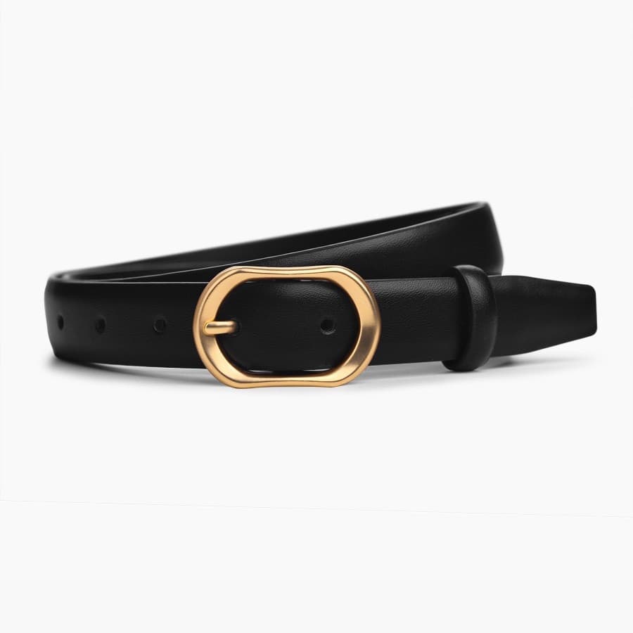 Cinto De Couro Versátil Feminino Estilo Coreano Com Fivela De Agulha Decorativa : Ideal Para Jeans