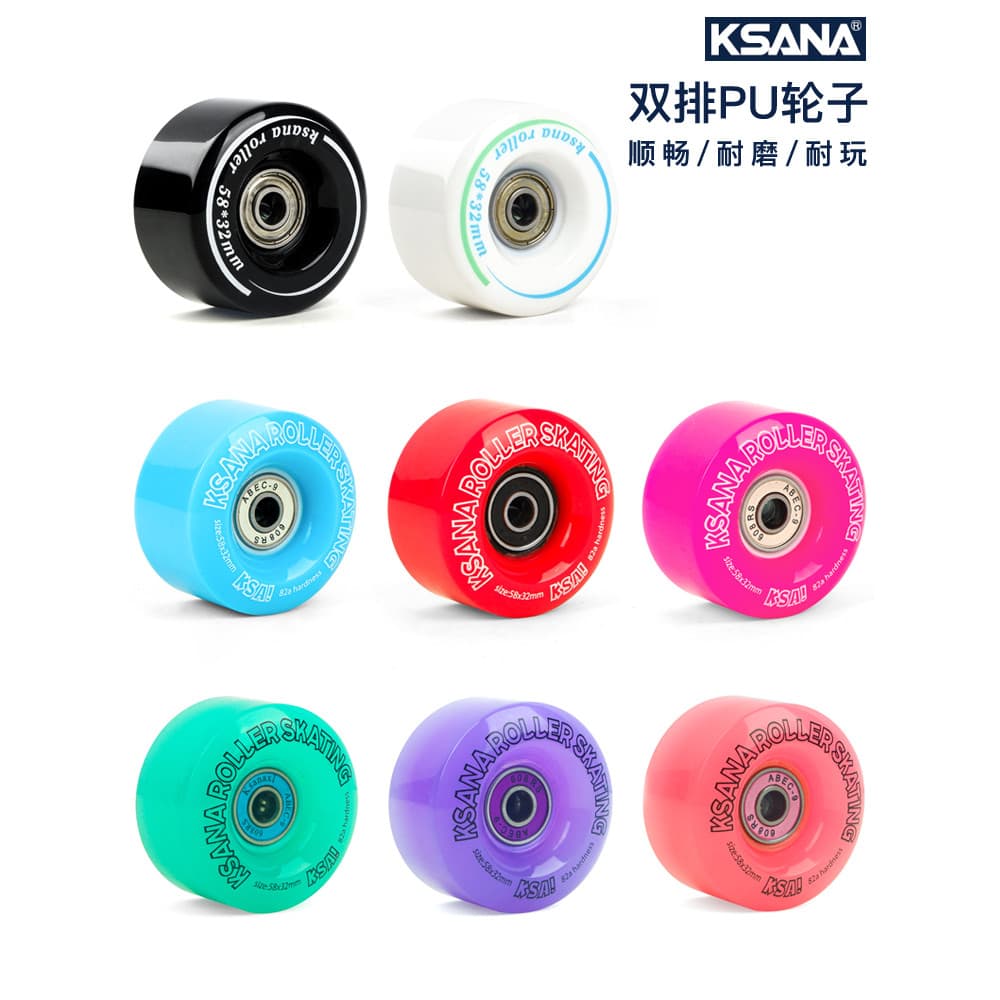 Ksana ksana par momentâneo sapatos de skate rodas patins pequenos rodas de pano Universal