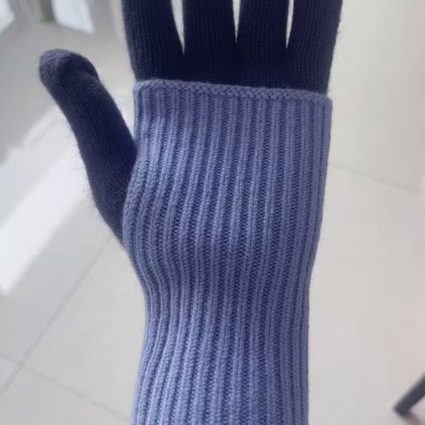 Luvas recomendadas Fangci Luvas 100% caxemira