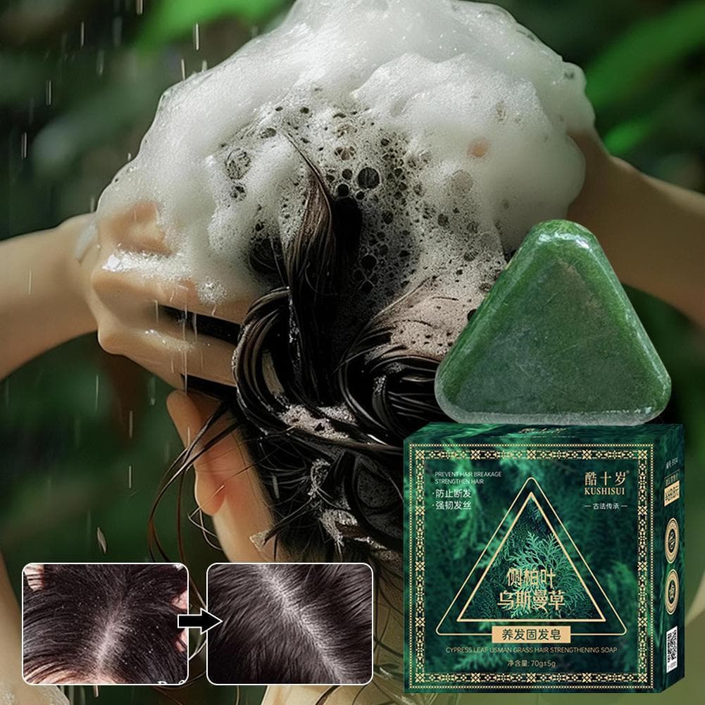 Shampoo Sabonete Polygonum Multiflorum Herbal Arborvitae Leaf Usman Grama Cabelo Artesanal