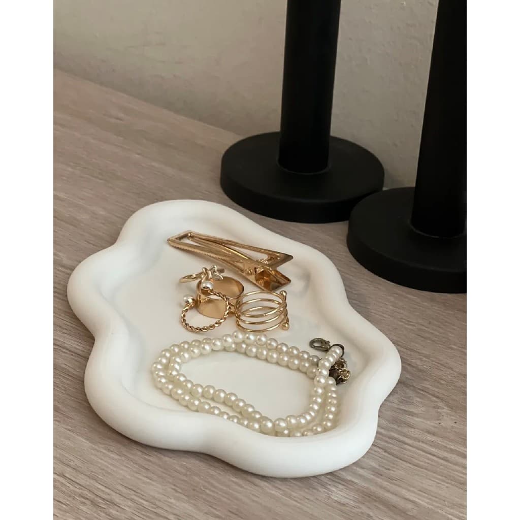 Bandeja Decorativa de Formato Orgânico em PLA | Decoração Moderna