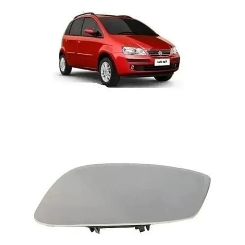 Lente Do Espelho Retrovisor Ld Idea 06/10 Original Fiat