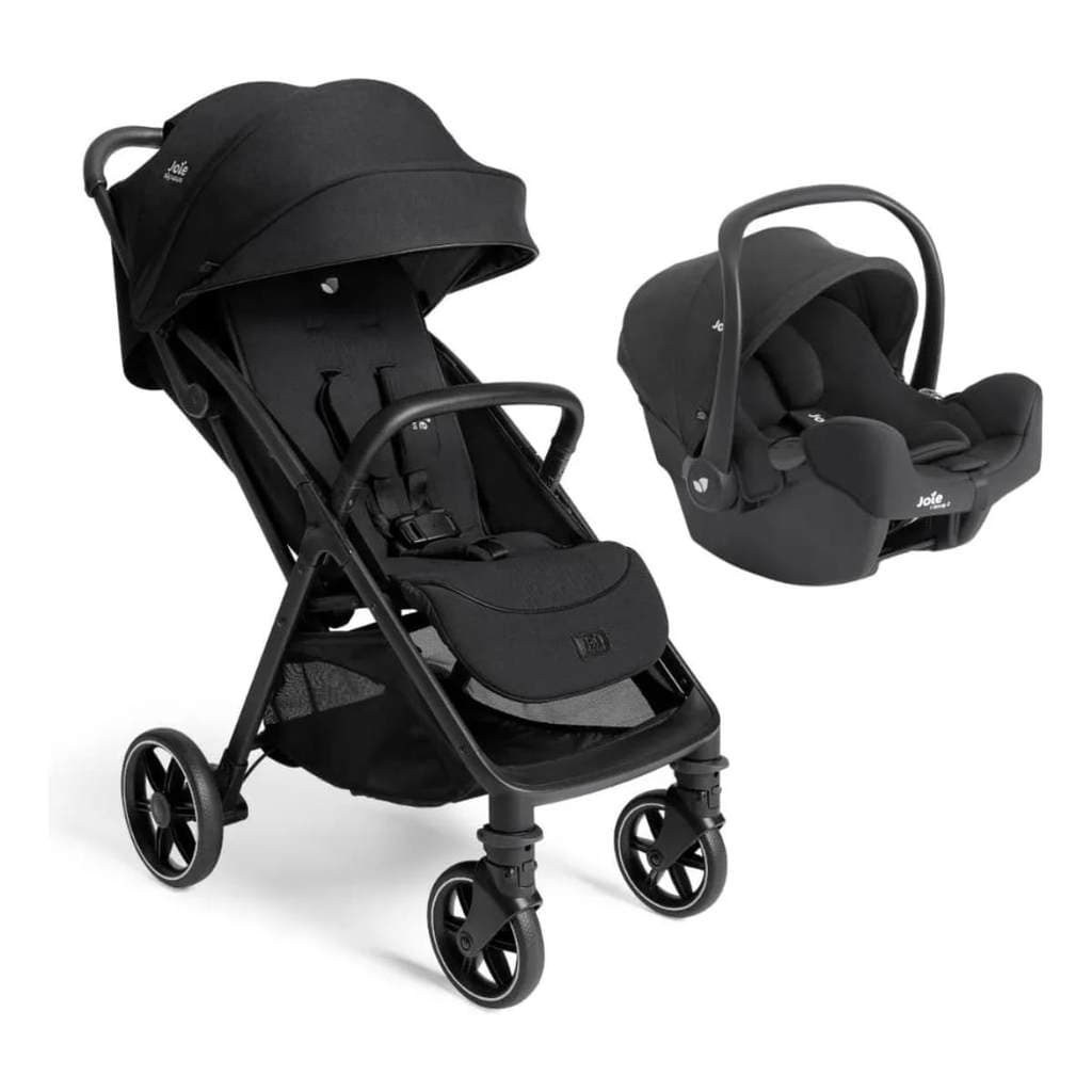 Carrinho de Bebê Parcel LX Eclipse + Bebê Conforto I-Snug Raven – Joie RS