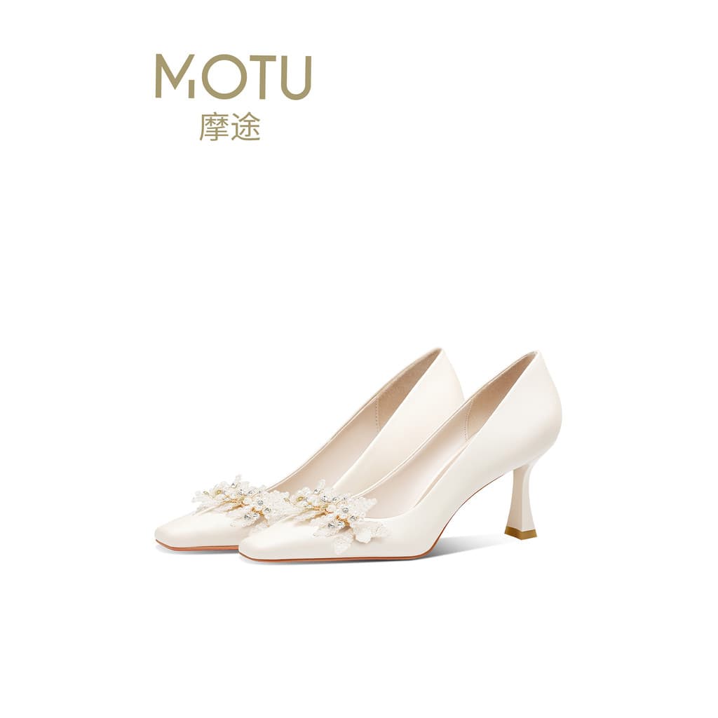 Sapatos de casamento fáceis de usar, não cansados, Hexiu, vestido de casamento, duas peças, branco, casamento, banquete,