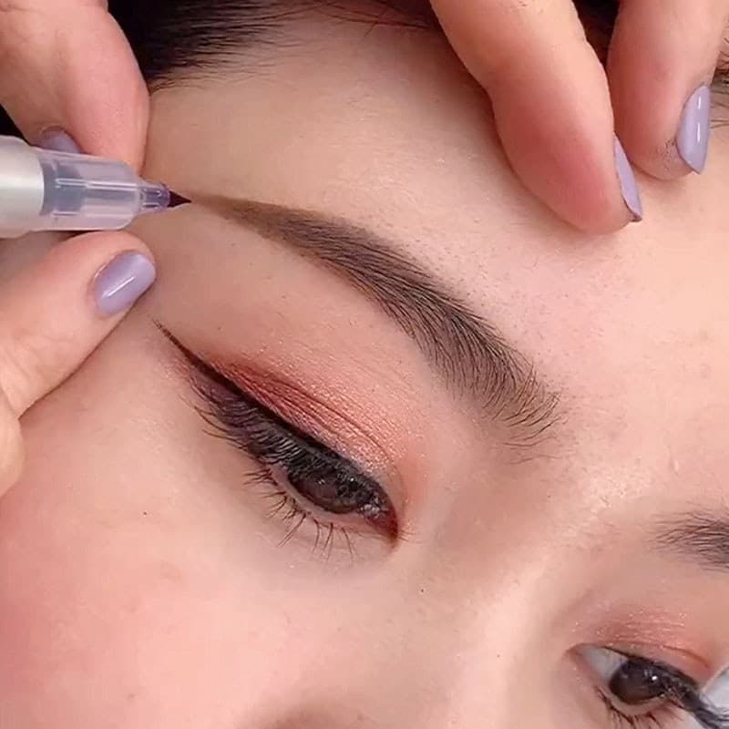 Marcador de tatuagem artista dedicado Anti-hemp posicionamento sobrancelha forma marcador de pele ferramentas semiperman