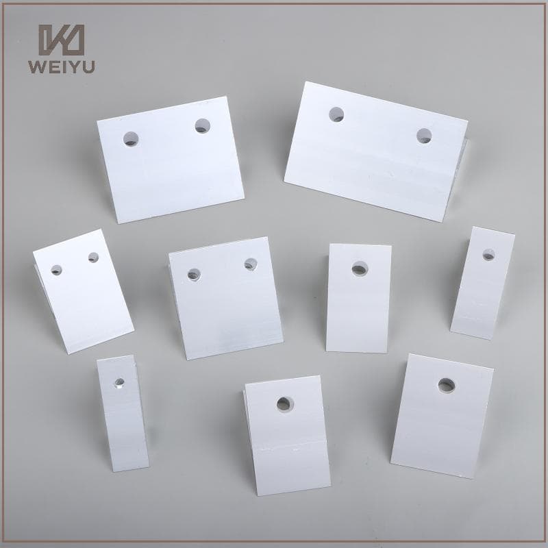WEIYU Durável 2 Pcs 45 Graus Ângulo De Canto Braet 2020 3030 4040 4545 5050 6060 Articulação De Perfil De Alumínio Para