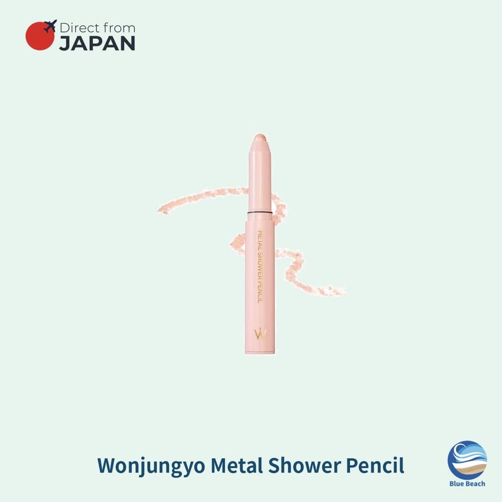 Wonjungyo Metal Shower Pencil/TWICE MUA/Lapis Bolsa Sob Os Olhos/A Prova Dagua/7 Cores