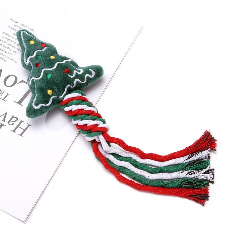 Novo estilo suprimentos para animais de estimação série de natal Molar resistente à mordida bonito dos desenhos animados