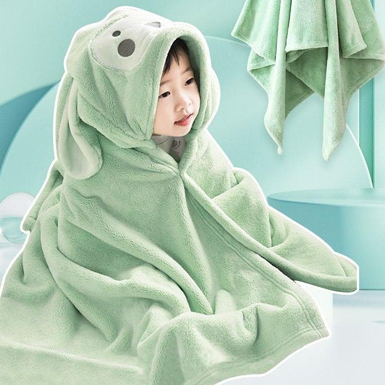 Roupão de banho com capa Universal para bebê, secagem rápida, novo estilo 2024