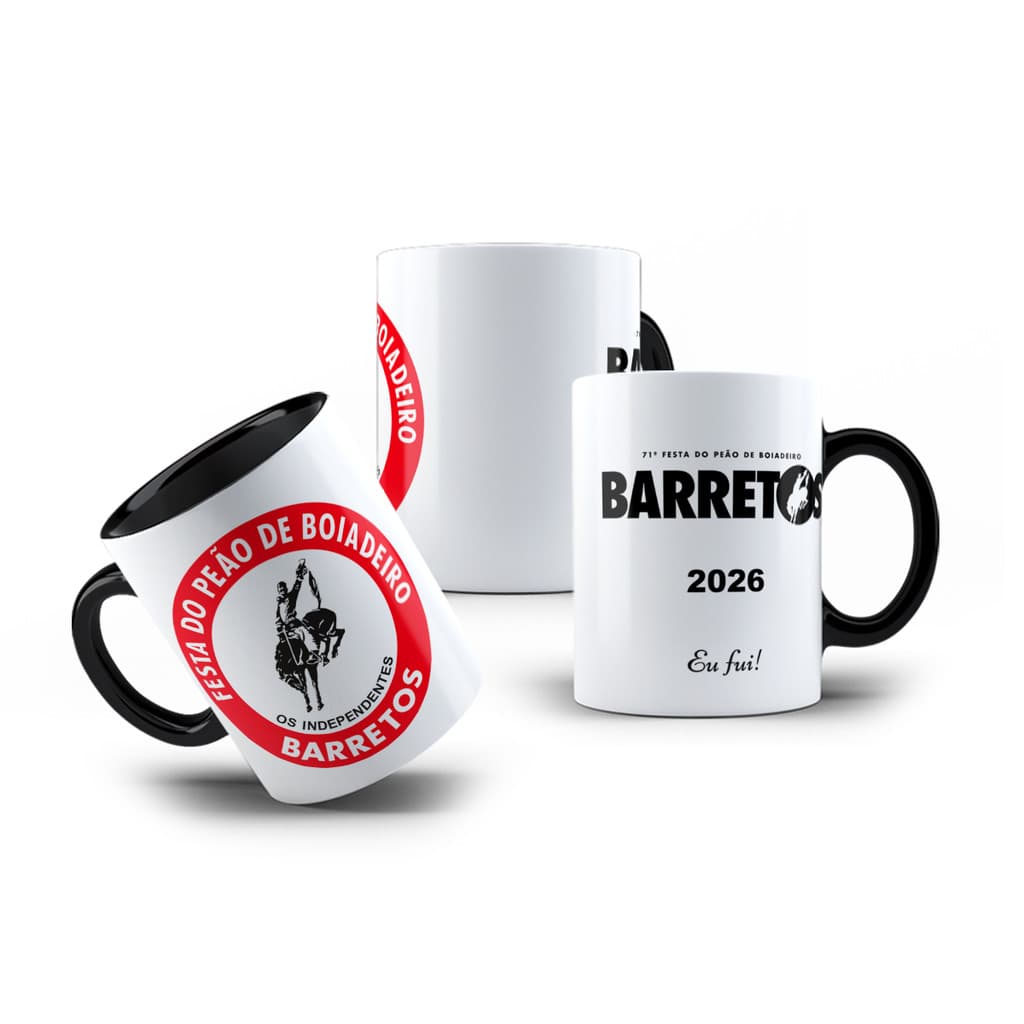 Caneca Barretos 2026 Eu Fui 71 Anos Festa Peão Boiadeiro