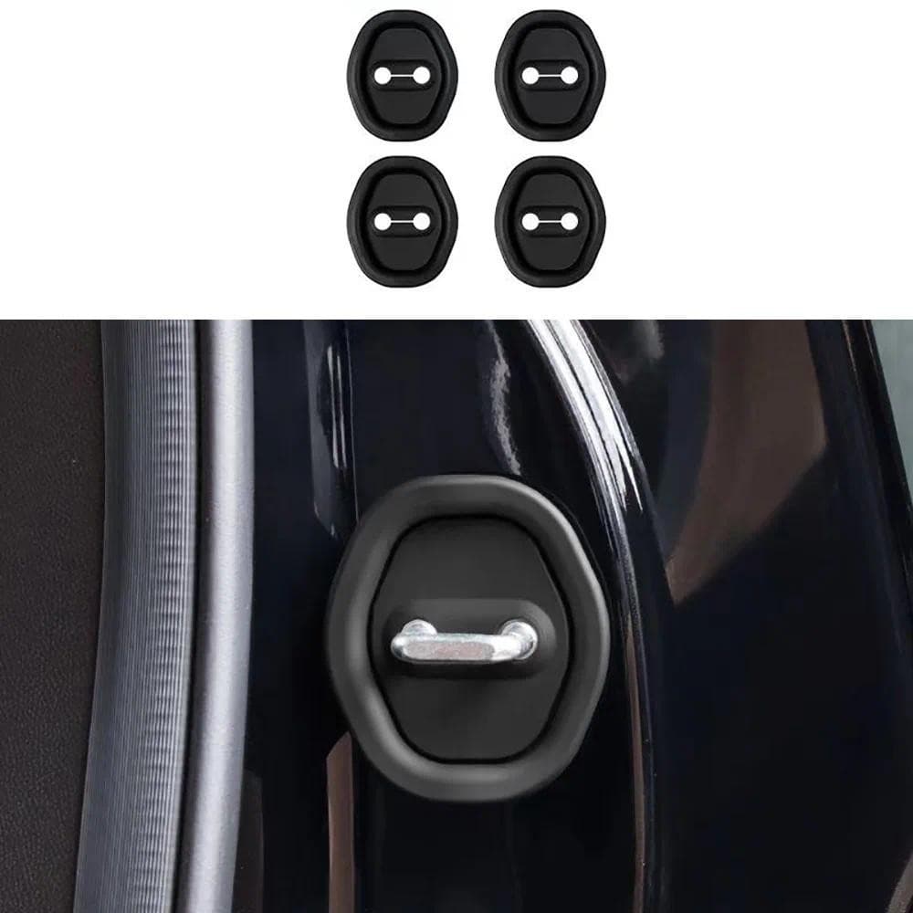 Adequado Para Chery Jetour Traveler T2 2023 2024 2025 Capa De Silicone Fechadura De Porta Almofada De Amortecimento Aces
