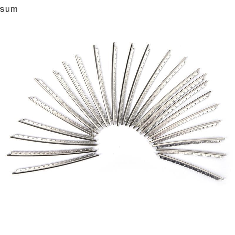 [sum] Conjunto De 24 Peças De Trastes De Guitarra Elétrica Fio 2.2 Mm Liga De Cobre BR