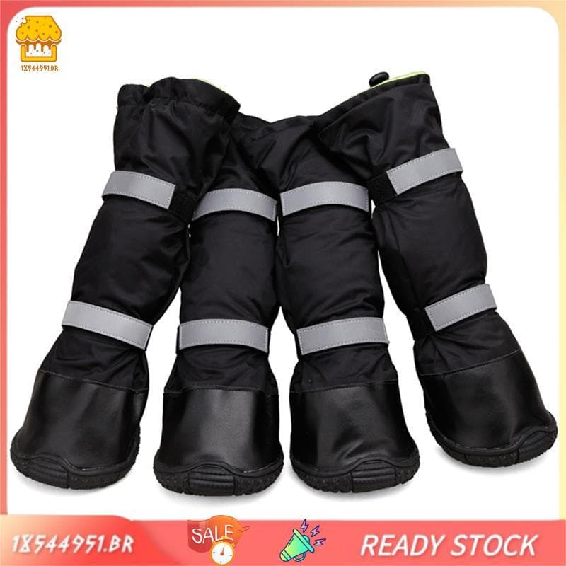 [18544951 . br] Sapatos Impermeáveis Para Cães , Botas E Protetores De Pés Antiderrapantes Respiráveis Caminhada 90