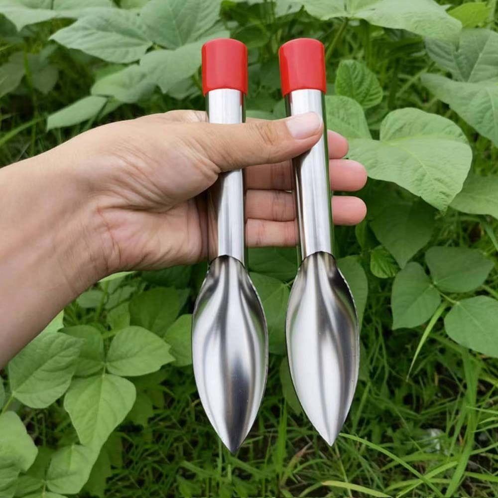 Pá De Jardim , Ancinho De Vegetais De Captura Espessado De Aço Inoxidável , Ferramenta De Jardinagem Agrícola Integrada