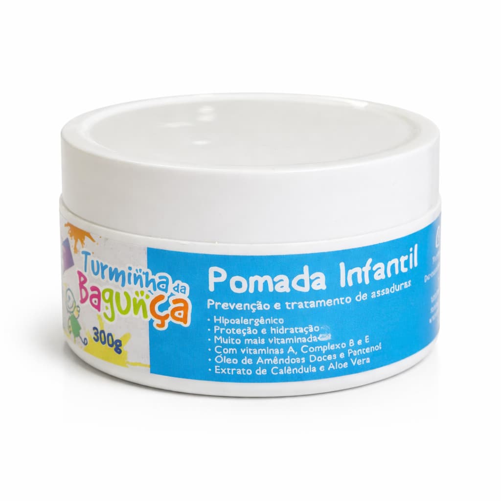 Pomada Infantil para Assaduras 300g Turminha da Bagunça Tratamento e Prevenção