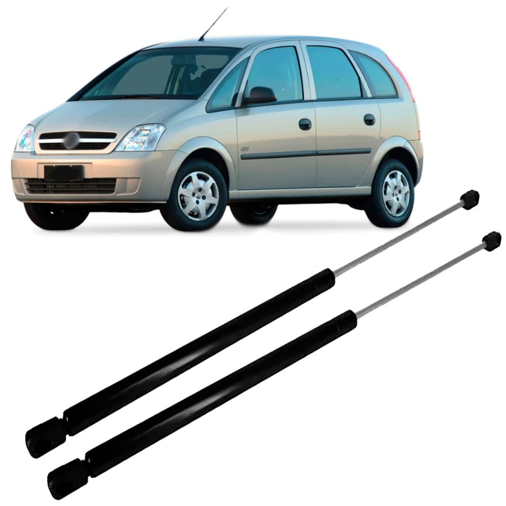 Par Amortecedor Porta Mala Meriva 2002 2006 Gm008