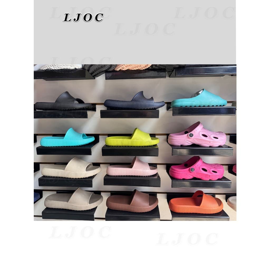 Chinelo Nuvem Slide Confortável  Unissex  Colorida Leve   Antiderrapante