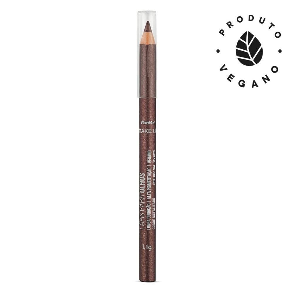 Lapis Para Olhos Panvel Make Up Metalizado Cobre 1,1g