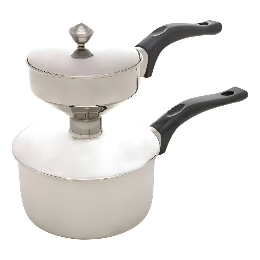Cuscuzeira Individual Aço Inox Lyor