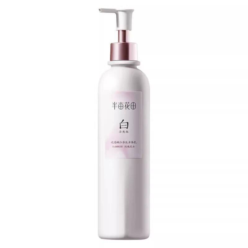 Loção Corporal [Recomendação Hot Bar] Half Mu Huatian Whitening Niacinamida Hidratante Hidratante Fragrância de Longa Du