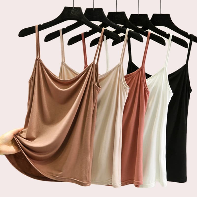 Camisola feminina verão Plus Size estilo fino Modal solto interior sem mangas camisa de fundo gordura mm exterior Wear m