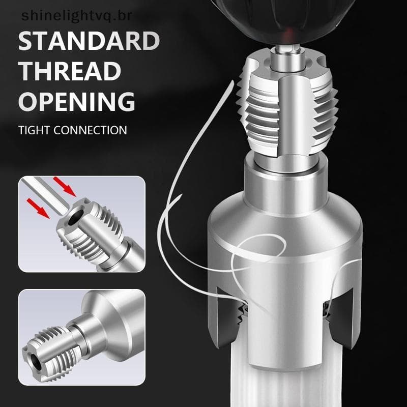 [shin] Kit De Ferramentas De Corte De Rosca De Tubo Para Tubos De PVC Conjunto De Cortador Interno E Externo Reparos , M