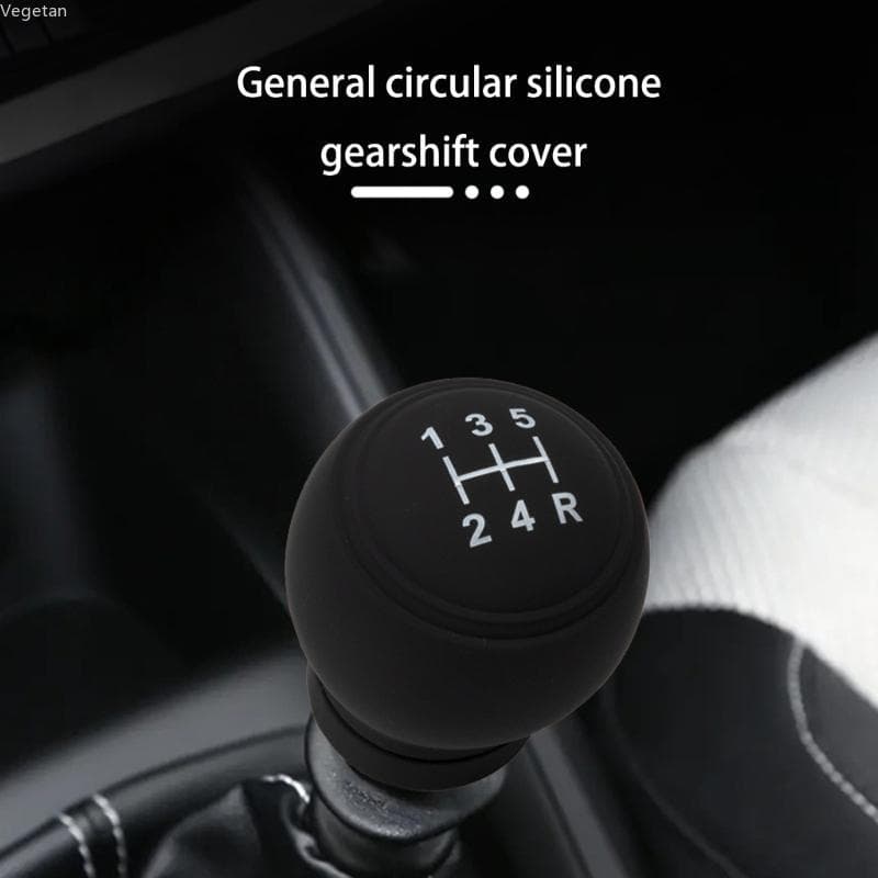 Veg Flexível Silicone Shifts Knob Capa A Rasgos Mudanças