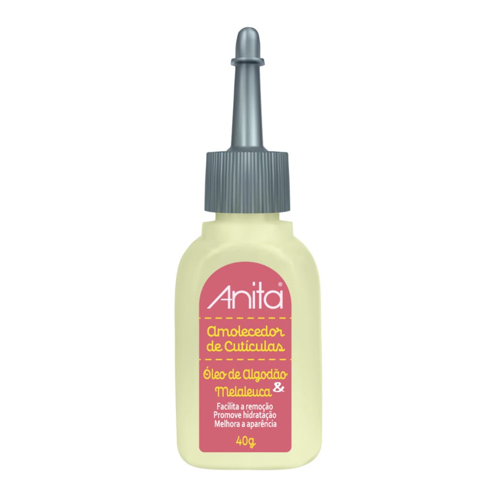 Anita - Amolecedor De Cutículas - Óleo De Algodão E Melaleuca 40g