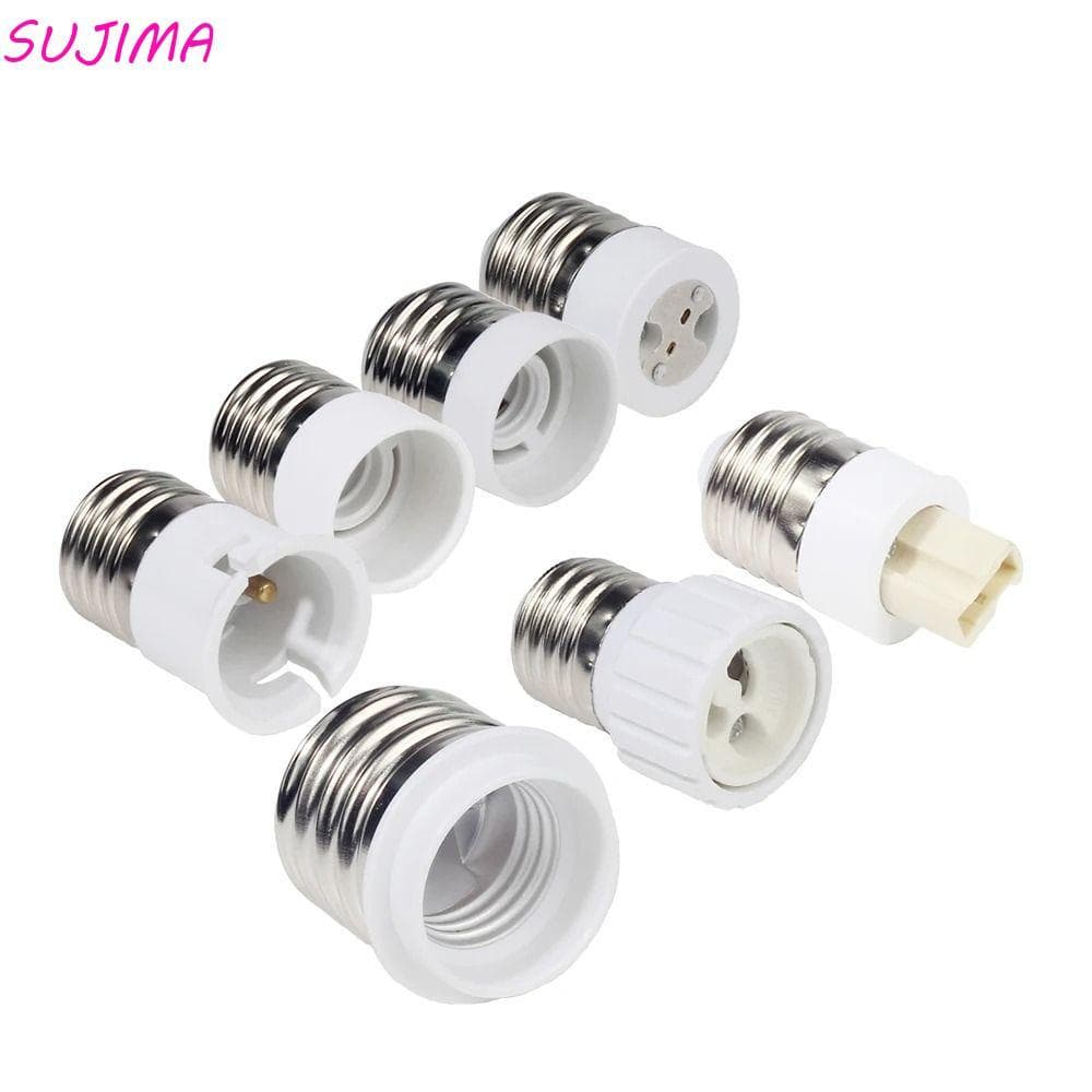 Conversor De Suporte De Lâmpada SUJIMA , Base Resistente Ao Calor De Vários Modelos , Adaptador LED Durável