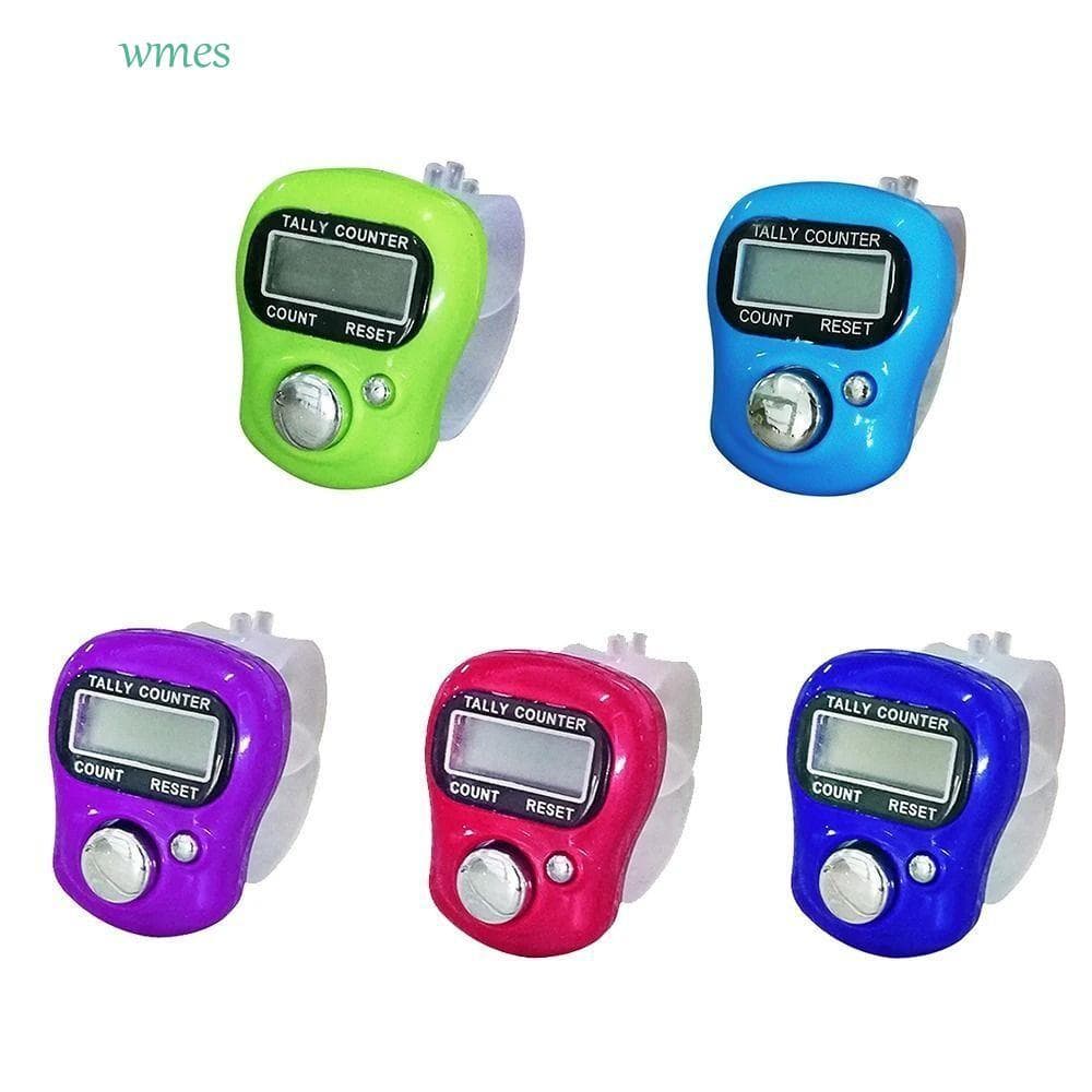 Contador De Contagem De Anel De Dedo WMES1 , Mini Linha De Tricô Digital , Instrumentos Manuais Polegar