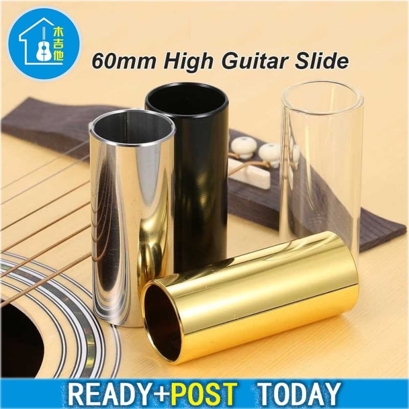 Barra Deslizante De Guitarra , Aço Inoxidável , Metal , Vidro , Dedo , Elétrica , Baixo , Tubo