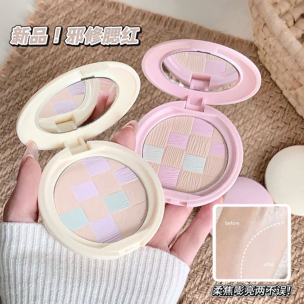 kakashow blush vibrante estilo coreano, fosco, natural e com textura delicada.