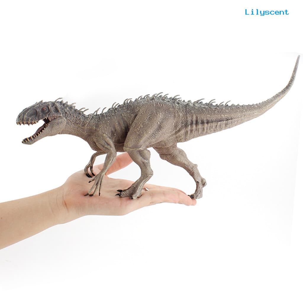 LY-Indominus Rex Figuras De Ação Para Decoração De Crianças De Boca Móvel PVC Novo Mundo Dos Dinossauros