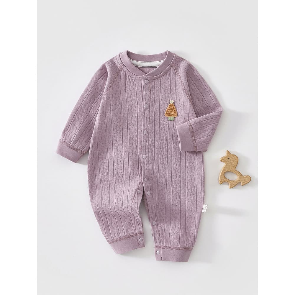 Macacão de bebê primavera outono fino algodão roupa interior recém-nascido macacão de bebê recém-nascido Outing macacão