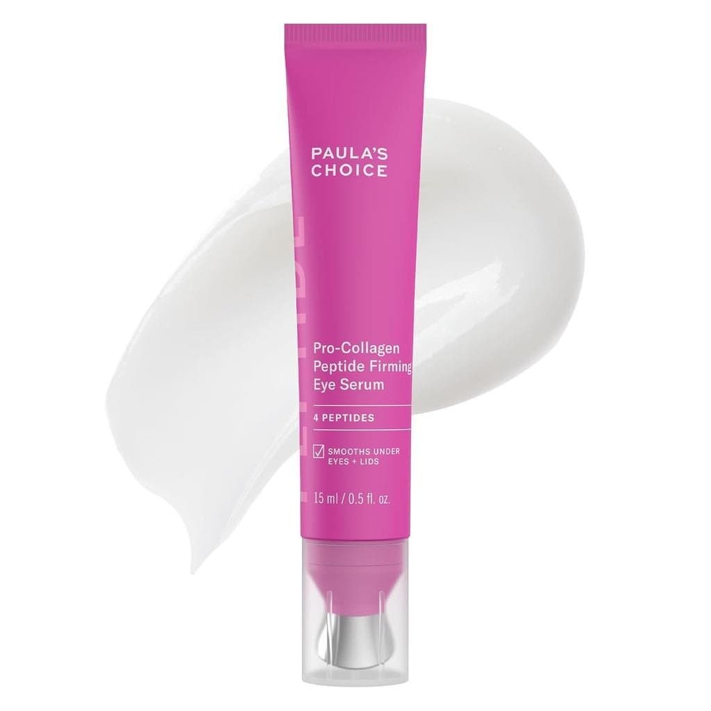 Paula'sChoice Pro-Collagen Peptide Serum, Sérum Firmador para Olhos, Tratamento Hidratante Completo para Olhos, Aplicado