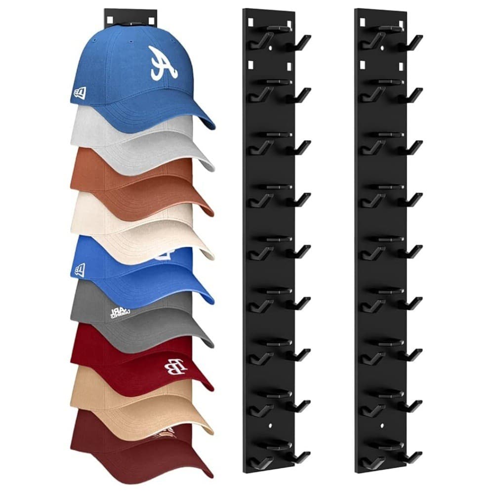 rack De Armazenamento De Boné De Beisebol , Adesivo De Parede , Prateleira ,