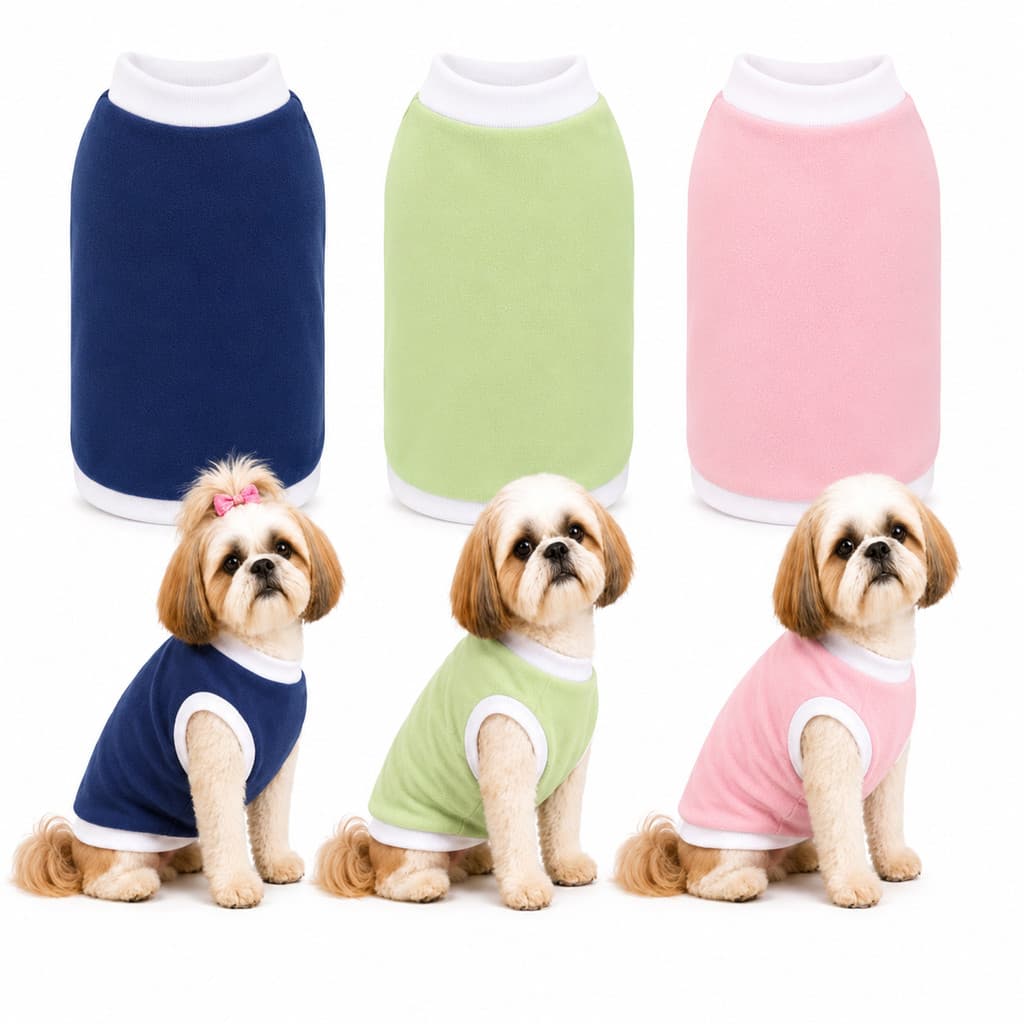 Roupa Para Cachorros Roupa Lisa Pet Sueter Para Inverno